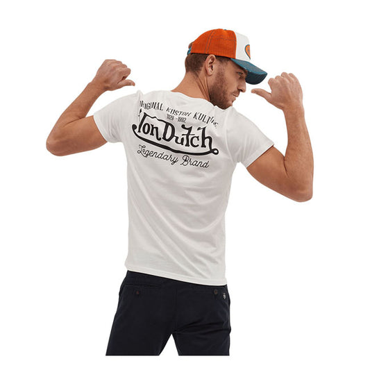 von dutch tshirt vit unisex