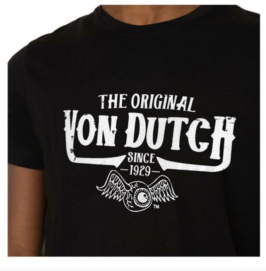 von dutch tshirt svart unisex